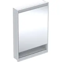 Geberit Spegelskåp ONE inbyggd hylla 90x60x15 vit