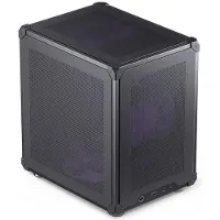 Jonsbo C6 Black Microtower Datorchassi, Datorchassi GAMER Svart