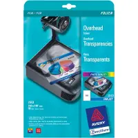 Avery - Folie - vit - A4 (210 x 297 mm) 10 stk papper
