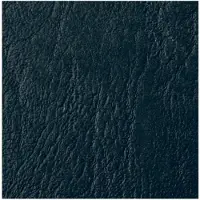 GBC Inbindningsomslag A4 250 gram svart läder | CE04010 100st
