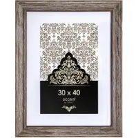 Nielsen Design 3231002 Växelram akryl Pappersformat: 30 x 40 cm (B x H) 30 cm x 40 cm Brun