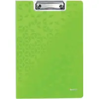 Leitz WOW - Urklippsmapp - för A4 (210 x 297 mm) - kapacitet: 75 ark - grön