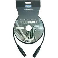 AH CABLES KDMX20 DMX Anslutningskabel [1x XLR-hankontakt - 1x XLR-honkontakt] 20.00 m