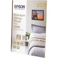 Epson 13x18cm 255g S042154 fotopapper | Premium Glossy | 30 ark