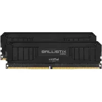 Crucial Ballistix MAX - DDR4 - sats - 16 GB: 2 x 8 GB - DIMM 288-pin - 5100 MHz / PC4-40800 - CL19 - 1.5 V - ej buffrad - icke ECC - svart