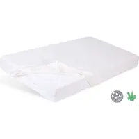 Baby Matex vattentät lakan/överdrag i bambu 140x70 cm, vit