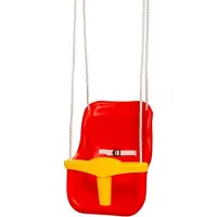 Hörby Bruk Baby Swing Hög Exklusiv Röd/Gul