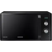 Samsung MW3500K, Bänkdiskmaskin, Enbart mikrovågsugn, 23 l, 800 W, Knappar, Rotations-, Svart