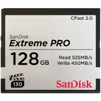 SanDisk Extreme Pro - Flash-minneskort - 128 GB - CFast 2.0
