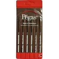 PEGAS PS906x6DI 1 set 6-delars lövsågbladsats