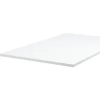 Elfen Ergodesk bordsskiva, 160 x 80 cm, grå