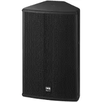 Monacor PAB-308/SW, 2-vägs, takmonterad, golvmonterad, väggmonterad, svart, MDF, metall, 125 W, 250 W