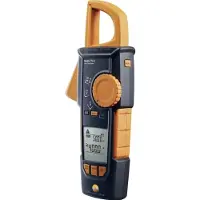 Testo 0590 7701 Strömtång, Handmultimeter digital CAT III 1000 V, CAT IV 600 V Display (Beräkningar): 4000