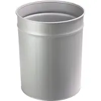 Raidsonic technology Papirkurv twinco, metall, 20 l, aluminiumsgrå