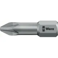 Wera bits PZ 2x25mm 855/1 TZ - (10 st.)