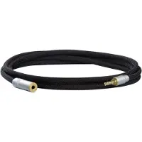 Dynavox 207378 ljudförlängningskabel [1x Jackanslutning 3,5 mm - 1x Jackkontakt 3,5 mm] 1,50 m svart