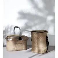 Bercato Cooler Smidig jute H35, B25x19 cm jute/nylon, naturfärgad