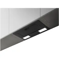 Elica Era C BL/A/52 - Kåpa - huv - Fördjupning - bredd: 49.5 cm - djup: 26 cm - utsug och återcirkulering (-) - svart