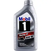 Mobil 1 RAC4T, 1 liter 15W-50 GSP helsyntetisk motorolja