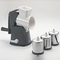 Lurch 00200520, Roterande rivjärn, Grå, Vit, Plast, Rostfritt stål, 130 mm, 170 mm, 250 mm