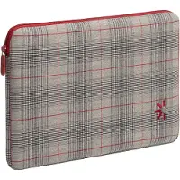 Case Logic 10.2 Netbook Sleeve - Plaid - Fodral för bärbar dator - 10.2 - röd