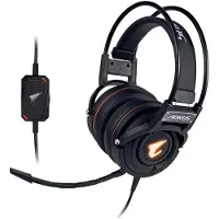 Gigabyte Force H5 Headset Kabel Huvudband Spela Svart