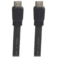 Sinox beslag Connectech Good Quality - Hög hastighet - HDMI-kabel med Ethernet - HDMI hane till HDMI hane - 10 m - platt
