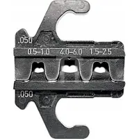 Rennsteig Werkzeuge 629 050 3 0 1 Crimpinsats Oisolerat kontaktdon flat Kontaktbredd 4.8/6.3 mm 0.5 till 6 mm² Passar märke Rennsteig