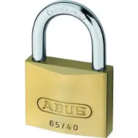 ABUS Hänglås halvrond KA302 30 mm mässing 65