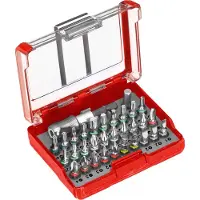 Kwb 162710, 32 styck, PH2, PZ3, Phillips, Torx, 1/4, PH 1, PH 2, PH 3, PZ 1, PZ 2, PZ 3, 4,5,6 mm