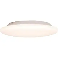 SOLAR PLUS LED-takplafond Moon Slim S 255 3000 K/4000 K via DIP-switch, 1180 lm, Ra80, 3SDCM, 13 W, IP44, 230 V, mikrovågssensor