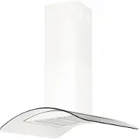 Silverline Melin Ada SL 4142-60 HV - Kåpa - fritt hängande - bredd: 60 cm - djup: 60 cm - utsug och återcirkulering (-) - vit
