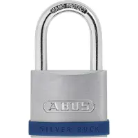 ABUS Silver Rock 5, Konventionellt hänglås, Tangentlås, Blå, Silver, Zink, Härdat stål, 1 styck