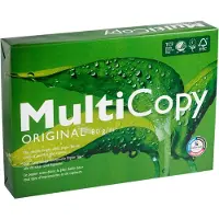 MultiCopy Skrivarpapper Original A4 80g vit - med 4 hål - (500 ark)