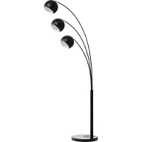 Nielsen Golv lampa NICE svart matt TRIO