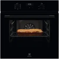 Electrolux SurroundCook 600 EOF5C50BZ - Ugn - inbyggd - fördjupning - bredd: 56 cm - djup: 55 cm - höjd: 57.8 cm - med självrengöring - Klass A - s...