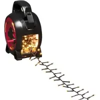 Konstsmide 3843-100 Ljusslinga Utomhus EEK: E (A - G) 230 V Antal ljuskällor 300 LED Varmvit Belyst längd: 6.58 m med tillbakadragare