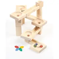 Varis Toys VARIS marmorerat trägallerbana Fix&Lock Twister