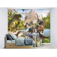 Walltastic Dinosaur Land tapet 243 x 305 cm