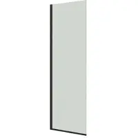 Dansani Duschvägg 197,5x77-79 cm svart/klart