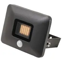 SG ARMATUREN Projektør Flom Mini LED 10W 4000K 1080 lumen, med sensor, grafit