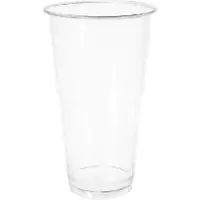 Multi Plastglas 50 cl Bioware H164 mm Ø95 mm biologiskt nedbrytbar PLA klar 16 st x 50 st/fp