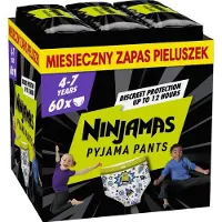 Ninjamas blöjor str. XXL 60 st. pojke