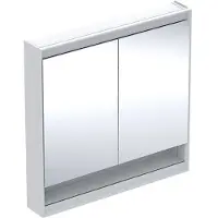 Geberit Spegelskåp ONE 2 dörr/hylla 90x90x15 vit