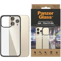 PanzerGlass | ClearCase - Bagsidecover - Black Edition | Apple Iphone 14 Pro Max