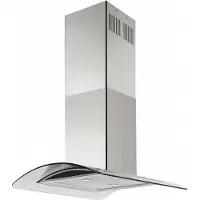 Silverline SL 4142-60 RF MELIN ADA - Kåpa - skorsten - bredd: 59.8 cm - djup: 60 cm - utsug och återcirkulering (-) - utan motor - rostfritt stål