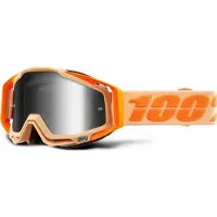 100% glasögon RACECRAFT SAHARA (anti-fog, 2 linser + 10 tear-offs) NEW