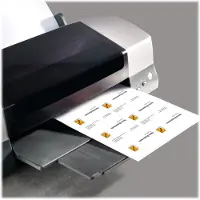 Sigel Business Card 3C DP742 - Marble Gray - 85 x 55 mm - 225 g/m² - 100 kort (10 ark x 10) ( DP742 )