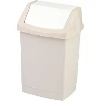 Curver Click-It tiltbrytb förvaring/soptunna 15L beige (CUR000282)