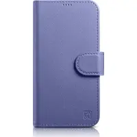 ICarer Plånboksfodral 2-i-1 fodral iPhone 14 Flip Cover i läder, Anti-RFID Ljuslila (WMI14220725-LP)